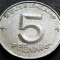 Moneda 5 PFENNIG - RD GERMANA / GERMANIA DEMOCRATA, anul 1952 *cod 2749 B