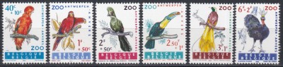 Belgia 1962 - Păsări exotice, MNH foto
