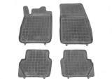 Set covorase auto din cauciuc Ford Ecosport 10.2017-, Ecosport 12.2013-10.2017, Fiesta 08.2017-, Puma 10.2019-; negre, 4 bucati