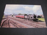 Locomotivă cu Abur Collett 0-6-0 pe Calea Ferată Somerset &amp; Dorset . Ilustrată Temă Feroviară