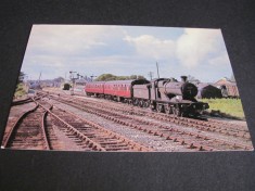Locomotivă cu Abur Collett 0-6-0 pe Calea Ferată Somerset &amp;amp; Dorset . Ilustrată Temă Feroviară foto