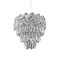 Candelabru Cristal Jericho 3 x E27 Argintiu
