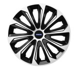Set 4 Capace Roti pentru Volvo, model Extra Strong Silver &amp; Black, R15