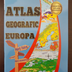 ATLAS GEOGRAFIC EUROPA - Marius Lungu
