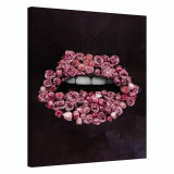 Tablou Canvas, Tablofy, Bouquet Lips, Printat Digital, 40 &times; 50 cm