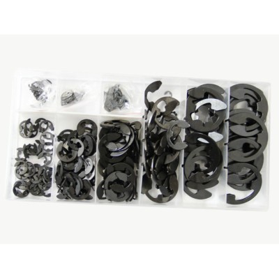 Set 300 agrafe ( E-Clips ), 9 tipuri inele de sigurante pentru alezaj AutoDrive ProParts foto
