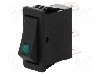 Intrerupator OFF-ON, 2 pozitii, SPST, BULGIN - C5503PLGR3