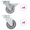 VidaXL Roți pivotante, 16 buc., 50 mm 277913
