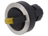 Comutator rotativ 22mm cu suport
