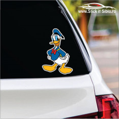 DONALD DUCK-STICKERE AUTO-MOTO - Fata spre Dreapta