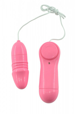 Ou Vibrator Multispeed Nippy, Roz Deschis, Guilty Toys foto