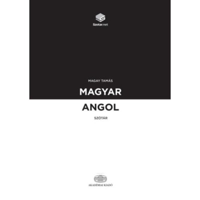 Magyar-angol sz&amp;oacute;t&amp;aacute;r - Magay Tam&amp;aacute;s foto