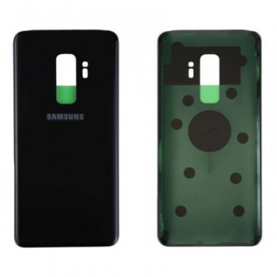 Capac Baterie Samsung G965 Galaxy S9+ Negru OCH foto