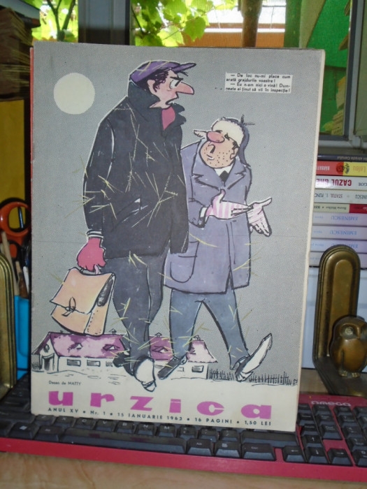 REVISTA URZICA * 1963 ( AN COMPLET : 24 NUMERE ) , NELL COBAR , MATTY , E. TARU