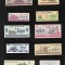 China Set 10 bonuri cupoane alimentare diferite valori #10