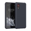 Husa Kwmobile pentru Samsung Galaxy Xcover 5, Silicon, Gri, 54536.186, Carcasa