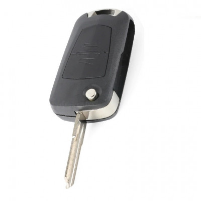 Carcasa cheie auto cu 2 butoane si Lamela cu canelura pe dreapta pentru transformat, compatibil Opel OP-146 AllCars foto