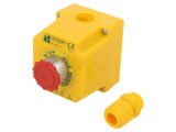 Casetă de comandă cu buton ciupercă IP65 ST22