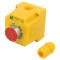 Casetă de comandă cu buton ciupercă IP65 ST22