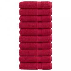 vidaXL Prosoape de baie premium SOLUND 10 buc 100x150 cm 600 gsm