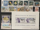 Monaco 1988, An complet, serii MNH