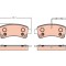 TRW GDB2106 set placute frana,frana disc