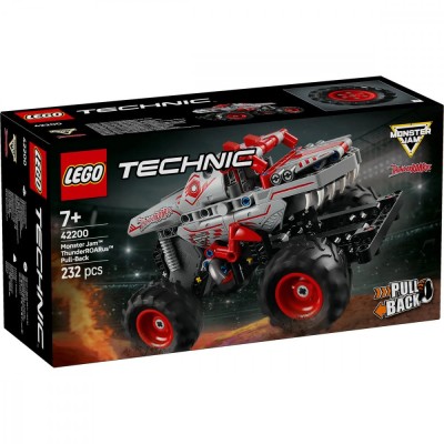 Lego Technic Monster Jam Thunderroarus Pull-back 42200 foto