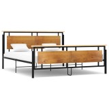 Cumpara ieftin Cadru de pat, 180 x 200 cm, metal