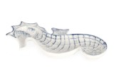 Cumpara ieftin Set 12 platouri decorative portelan Calut Mare 22.2x10.4x2.6 cm