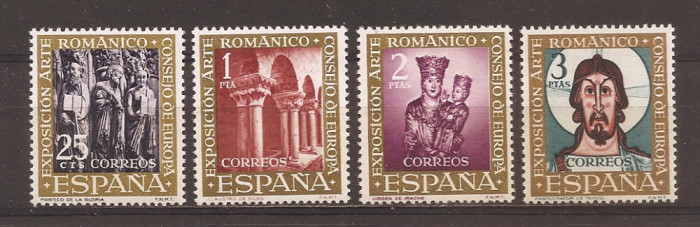 Spania 1961 - Expoziția de Artă a Consiliului Europei - Artă Romană, MNH