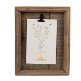 Cumpara ieftin Rama foto de masa lemn maro 16x3x21 cm