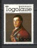 Togo.1978 150 ani moarte F.de Goya-Pictura ST.283, Nestampilat