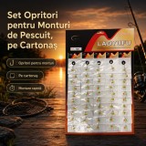 Set Opritori pentru Monturi de Pescuit, pe Cartonaș