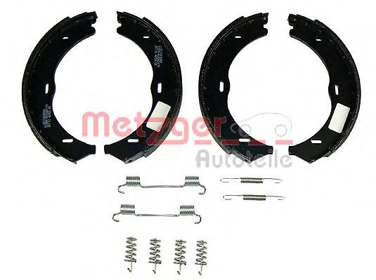 Set saboti frana, frana de mana MERCEDES VITO bus (W639) (2003 - 2016) METZGER KR 989