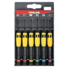 Set Surubelnite Proline Precizie Ni-cr-mo Cu Maner Torx 6 Piese