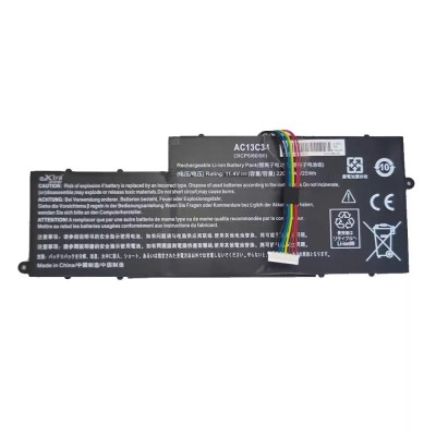 Baterie compatibila Laptop, Acer, Aspire V5-122P, V5-132, V5-132P, KT.00303.005, 3ICP5/60/80, AC13C34, 11.4V, 2200mAh, 35WH foto