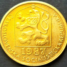 Moneda 20 HALERU - RS CEHOSLOVACIA, anul 1987 *cod 2013