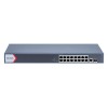 Switch 16 porturi PoE Gigabit, 1 porturi RJ45 Gigabit, 1 port SFP Gigabit, Smart Management - HIKVISION DS-3E1518P-EI