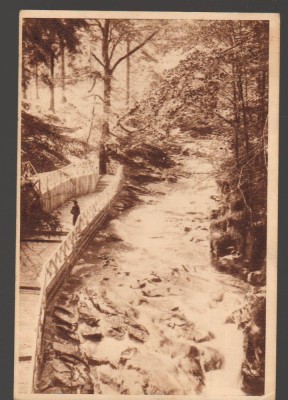 CPIB 21286 CARTE POSTALA - SLANIC MOLDOVA. CASCADA, LIBRARIA NOASTRA, RPR foto