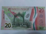 Mexic 20 Pesos Comemorativa 2021 Polimer Seria AD Semnatura 4 UNC