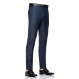 Pantaloni barbati slim bleumarin PT001