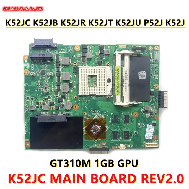 Placa de baza ASUS K52JC K52J K52JT P52JT P52J A52J Nvidia GT 310M 1GB