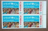 TIMBRE ROMANIA MNH LP1751/2006 UNICEF -60 de ani - bloc de timbre, Nestampilat