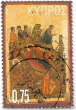 Cipru (2) - Craciun, 2014 - 0,75 Eur, obliterata, Religie, Stampilat