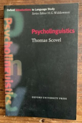 Psycholinguistics / Thomas Scovel foto
