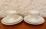 2 SETURI DE 3 PIESE DIN PORTELAN FIN- RAYMOND LOEWY- MARCAJ ROSENTHAL GERMANY