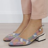 Cumpara ieftin Pantofi multicolor comozi din piele naturala BY6889-4 02