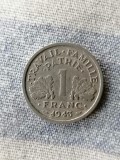 MONEDA- 1 FRANC 1943 - FRANTA