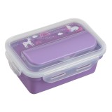 Caserola pentru copii cu imprimeu unicorn și tacamuri, CMCLASS