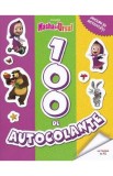 Masha si Ursul: 100 de autocolante. Jocuri si activitati, 2024